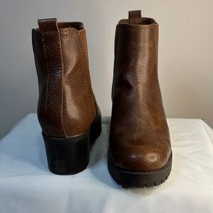 MIA Brown Ankle Booties